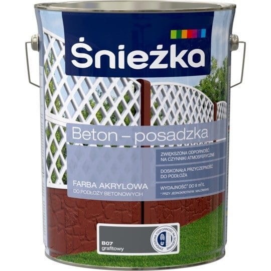 Farba do betonu ŚNIEŻKA BETON POSADZKA GRAFIT 5L