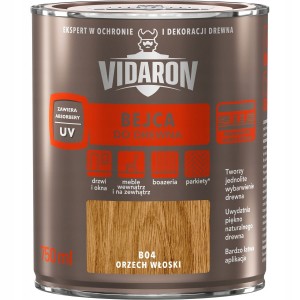 Vidaron Bejca do drewna 0,75L Orzech Włoski  B04