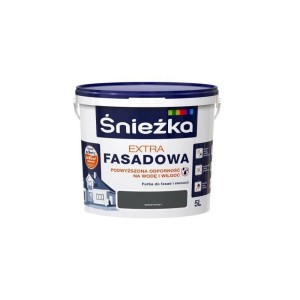 Farba Śnieżka Extra Fasadowa GRAFITOWY 5L