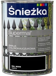 ŚNIEŻKA CHLOROKAUCZUK  0,9L RAL 9005 Czarny