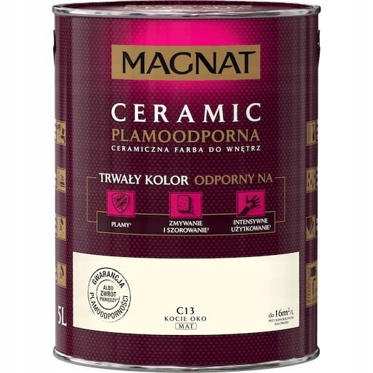 MAGNAT Ceramic Farba plamoodporna kocie oko C13 5L