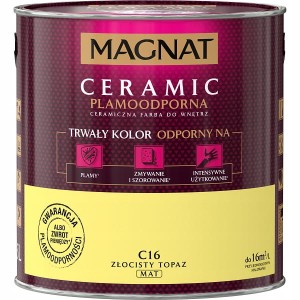 MAGNAT Ceramic Farba plamoodporna złocisty topaz C16 2,5L