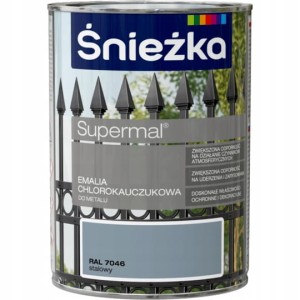 ŚNIEŻKA CHLOROKAUCZUK  5L RAL 7046 Stalowy