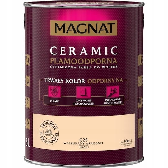 MAGNAT Ceramic Farba plamoodporna wyszukany aragonit C25 5L