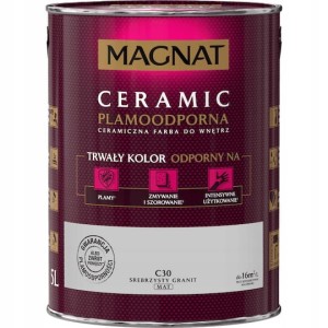 MAGNAT Ceramic 5l Farba ceramiczna SREBRZYSTY GRANIT C30