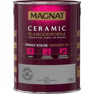 MAGNAT Ceramic Farba ceramiczna grafitowy marmur C31 5L