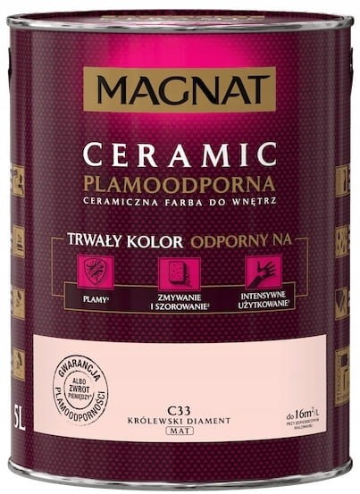 MAGNAT Ceramic Farba ceramiczna królewski diament C33 5L