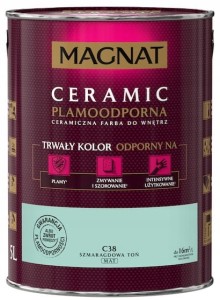 MAGNAT Ceramic Farba ceramiczna szmaragdowa toń C38 5L
