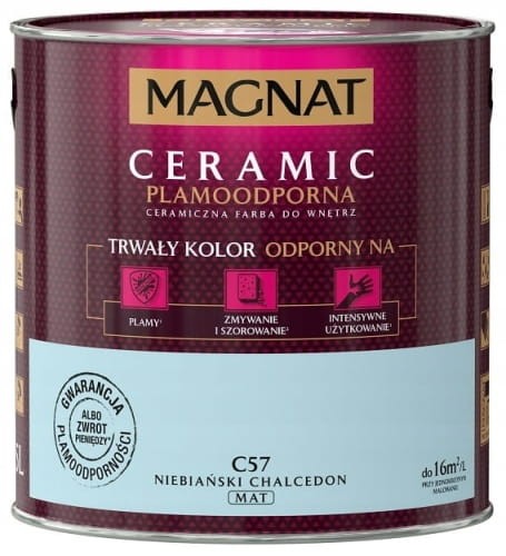 MAGNAT Ceramic Farba ceramiczna niebiański chalcedon C57