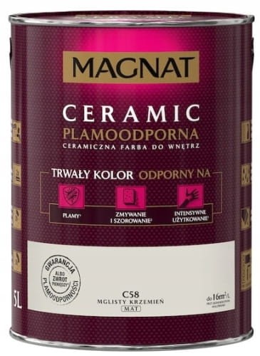 MAGNAT Ceramic Farba ceramiczna mglisty krzemień C58 5L