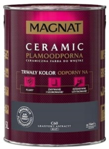 MAGNAT Ceramic 5l Farba ceramiczna  GRAFITOWY ANTRACYT C60