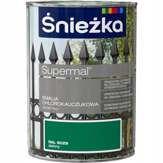 ŚNIEŻKA CHLOROKAUCZUK  0,9L  RAL6029 Zielony