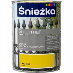 ŚNIEŻKA CHLOROKAUCZUK  5L RAL 1003 Żółty
