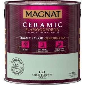 MAGNAT Ceramic Farba plamoodporna rajski fluoryt C74 2,5L