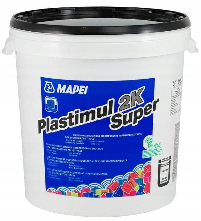 MAPEI PLASTIMUL 2K SUPER 22,9KG HYDROIZOLACJA