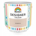 Farba plamoodporna Beckers Designer beżowo-brązowa Wonderful 2,5 l