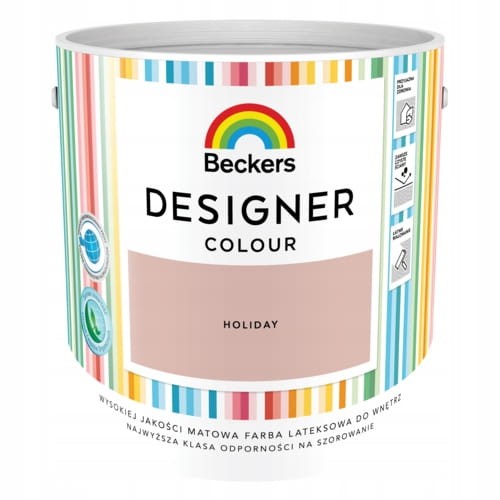 Farba Beckers Designer beżowo-brązowa Holiday 5 l