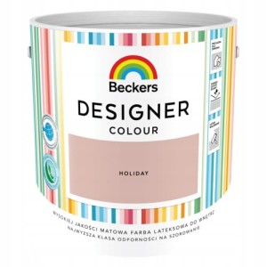 Farba Beckers Designer beżowo-brązowa Holiday 5 l
