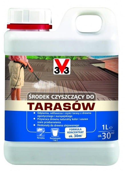 V33 Płyn do czyszczenia tarasów 1L
