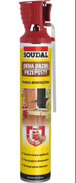 SOUDAL Pianka montażowa Genius Gun 770ML