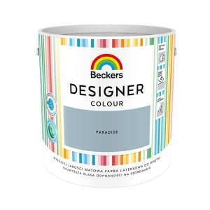Farba plamoodporna Beckers Designer niebieski Paradise 2,5 l
