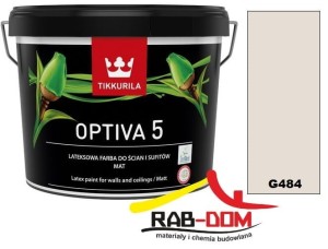 TIKKURILA Optiva Matt 5 9l KOLOR G484