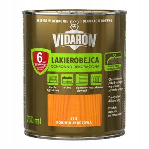 VIDARON Lakierobejca ochronno-dekoracyjna robinia akacjowa L03 750ml