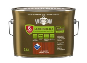 VIDARON Lakierobejca ochronno-dekoracyjna mahoń amerykański L06  2,5L