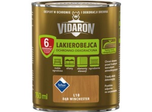 VIDARON Lakierobejca ochronno-dekoracyjna dąb winchester L18 750ml