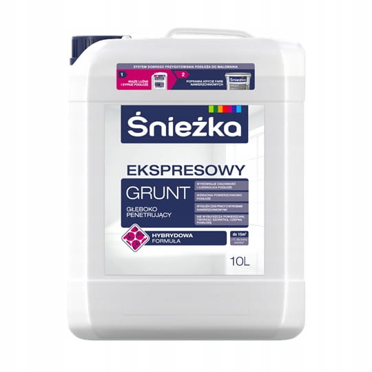 Śnieżka Ekspresowy Grunt Głęboko Penetrujący 10L