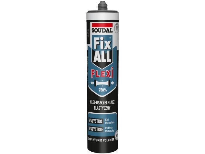SOUDAL FIX ALL FLEXI 290ML CZARNY  klej, uszczelniacz