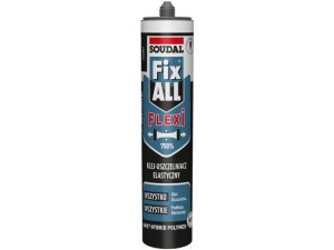 SOUDAL FIX ALL FLEXI 290ML CZARNY  klej, uszczelniacz
