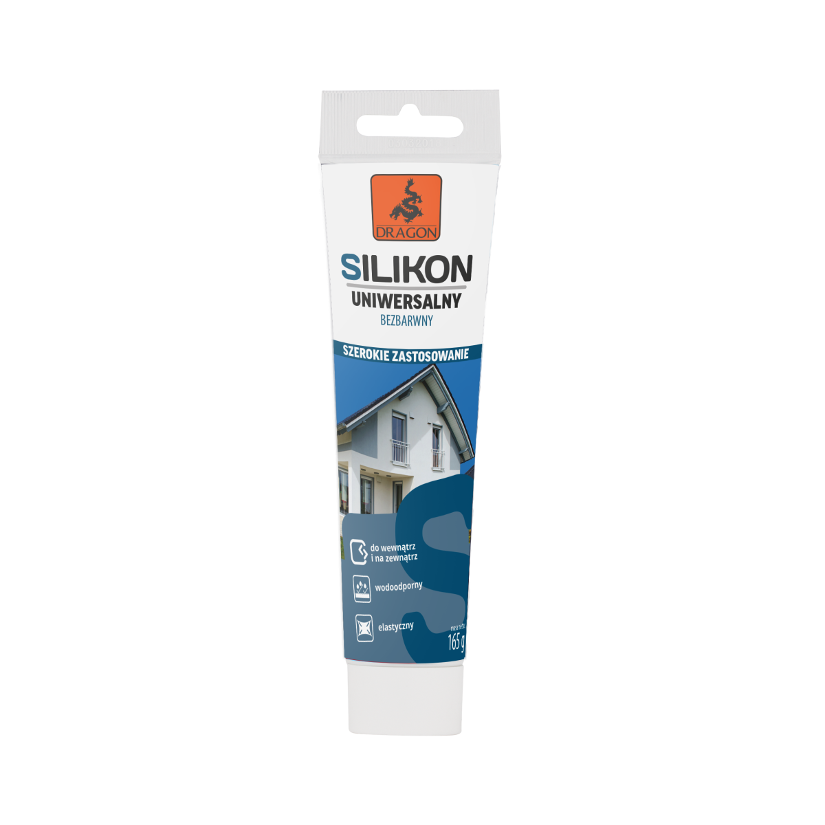 DRAGON Silikon Uniwersalny 100ml Biały