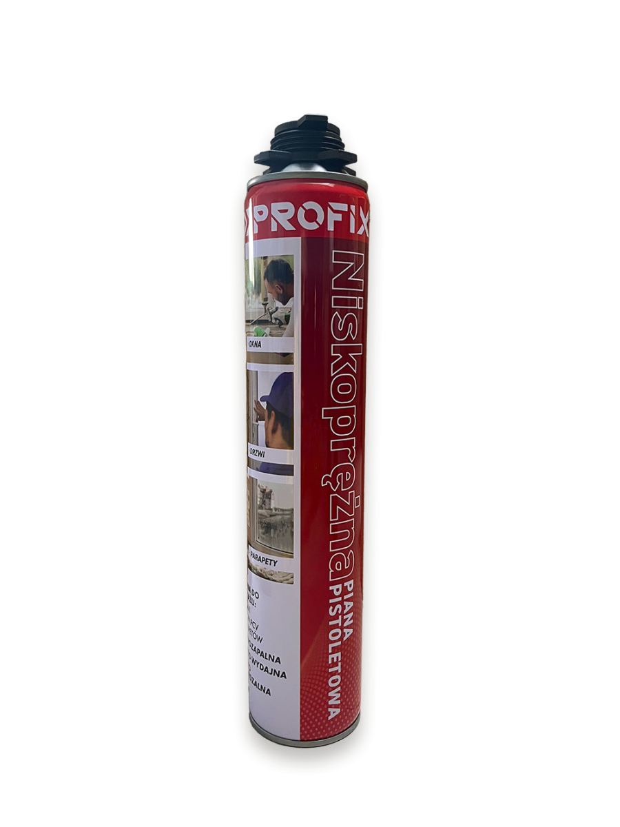 PROFIX Pianka Pistoletowa Poliuretanowa Niskoprężna 750ml