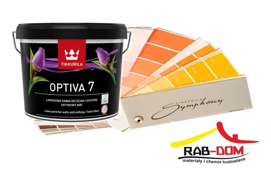 TIKKURILA Optiva Satin Matt 7 2,7l  BIAŁA