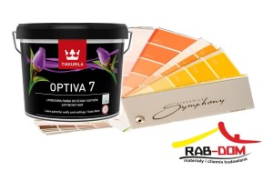 TIKKURILA Optiva Satin Matt 7 2,7l  BIAŁA