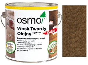 OSMO 3075 WOSK TWARDY OLEJNY KOLOR CZARNY 2,5l