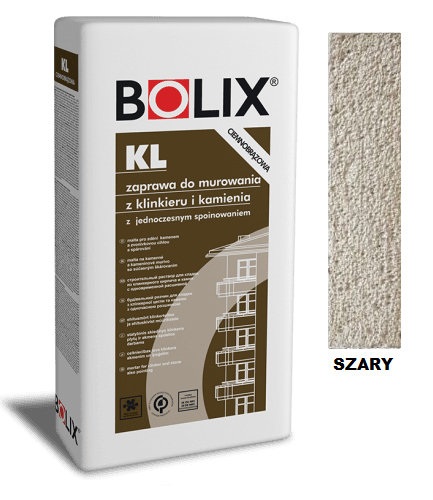 BOLIX ZAPRAWA DO KLINKIERU KL 25KG SZARY
