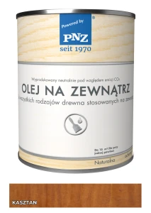 PNZ Olej do tarasów 100ml Kasztan