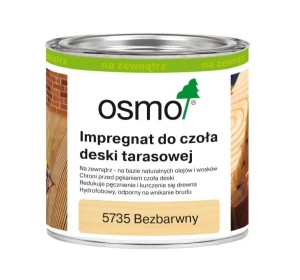 OSMO 5735 Impregnat do Czoła Deski Tarasowej Bezbarwny 2,5L