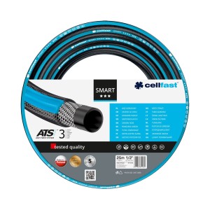 Cellfast Wąż Ogrodowy SMART ATS 1/2" 25M 13-100