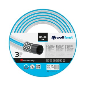 Cellfast Wąż Ogrodowy BASIC 3/4" 50M 10-422