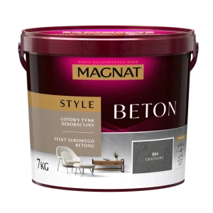 MAGNAT STYLE Beton Architektoniczny B04 Grafitowy 7KG
