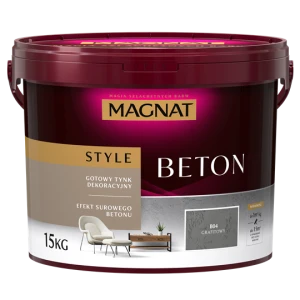 MAGNAT STYLE Beton Architektoniczny B04 Grafitowy 15KG