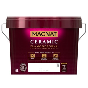 MAGNAT Ceramic Farba ceramiczna biała C45 10L