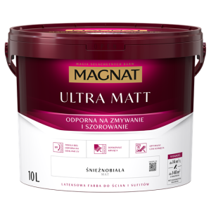 MAGNAT Ultra Matt Farba lateksowa biała 10L