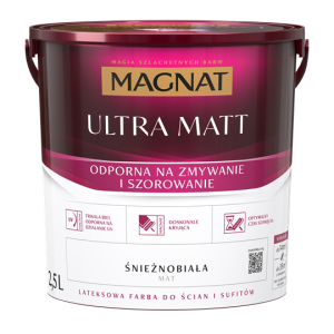 MAGNAT Ultra Matt Farba lateksowa 2,5L