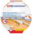 TESA PowerBond Dwustronna taśma montażowa wąska do listw LED 2x (5m x 9mm)