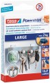 TESA PowerStrips Plastry montażowe samoprzylepne białe 10szt do 2kg