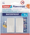 TESA PowerStrips Haczyki samoprzylepne wodoodporne łazienkowe białe do 2kg